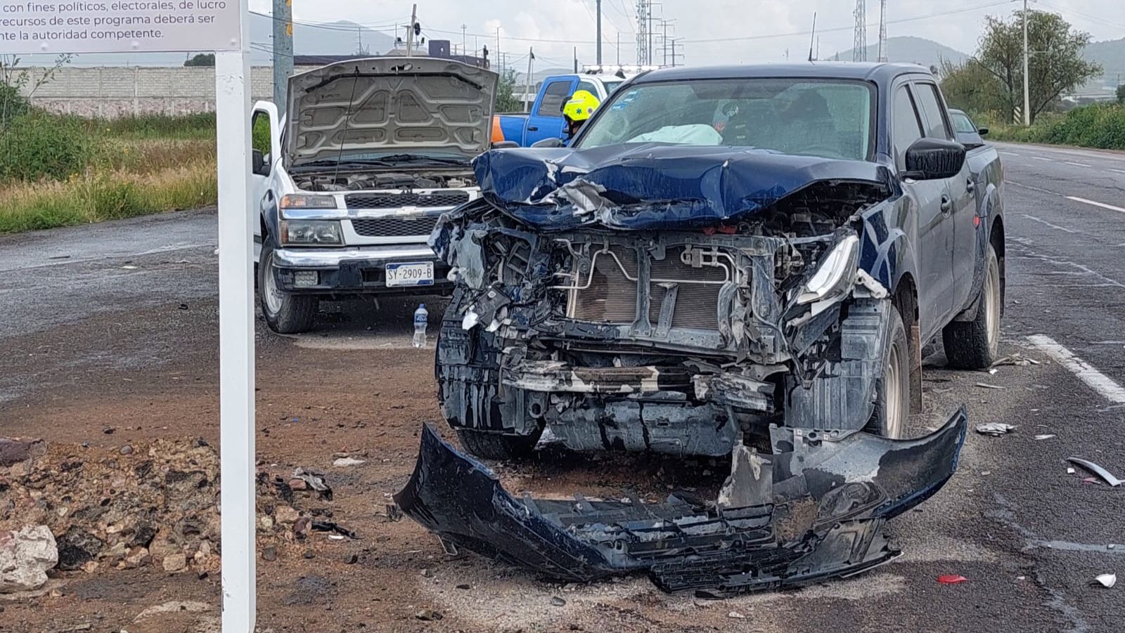 Choque en la carretera a San Miguel Allende deja 2 lesionados - AlertaQro