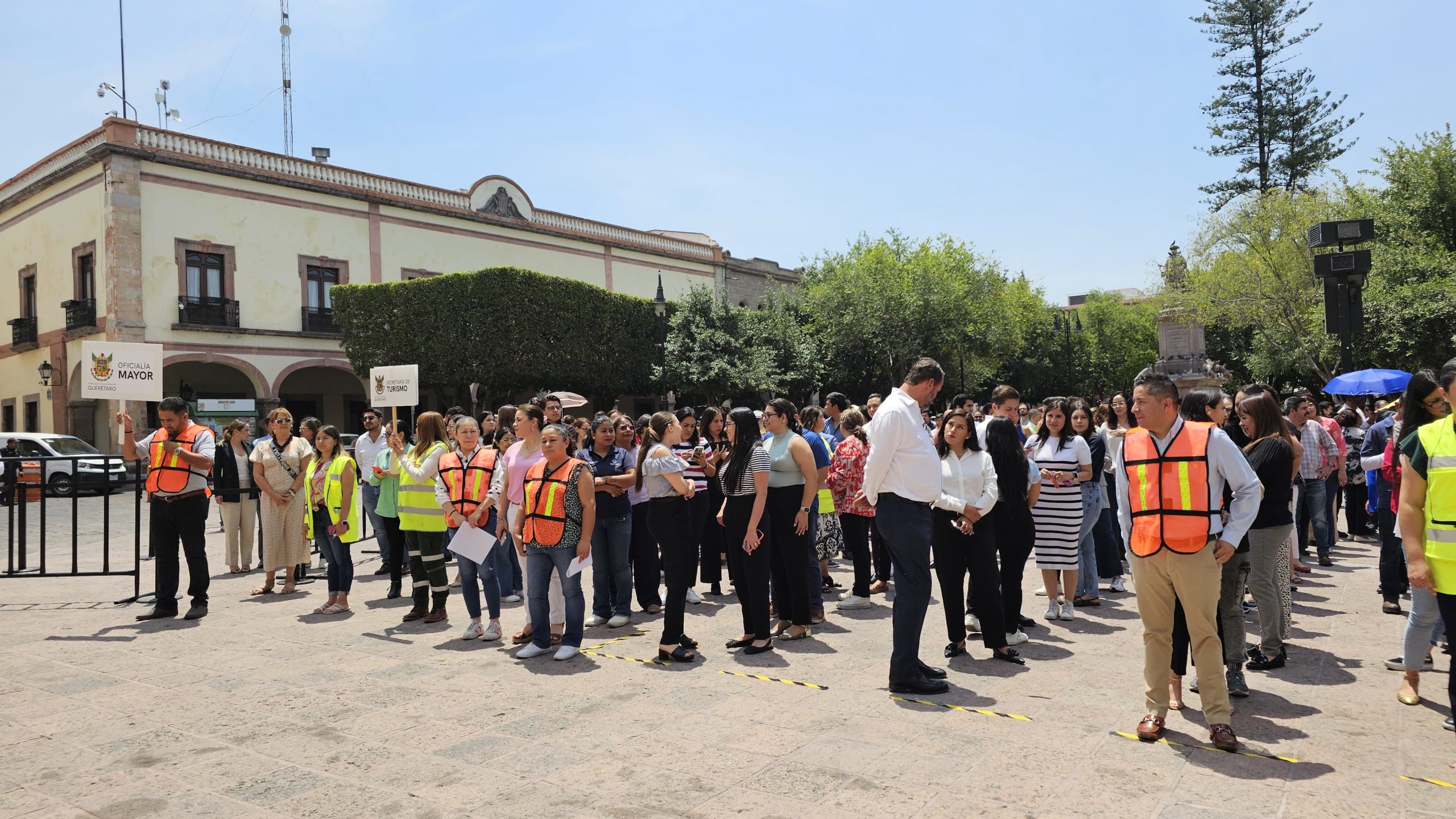 Participan desde Querétaro en el primer Simulacro Nacional de 2025 ...