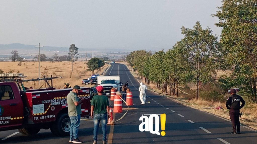 Choque frontal en la carretera a Amealco deja dos muertos - AlertaQro