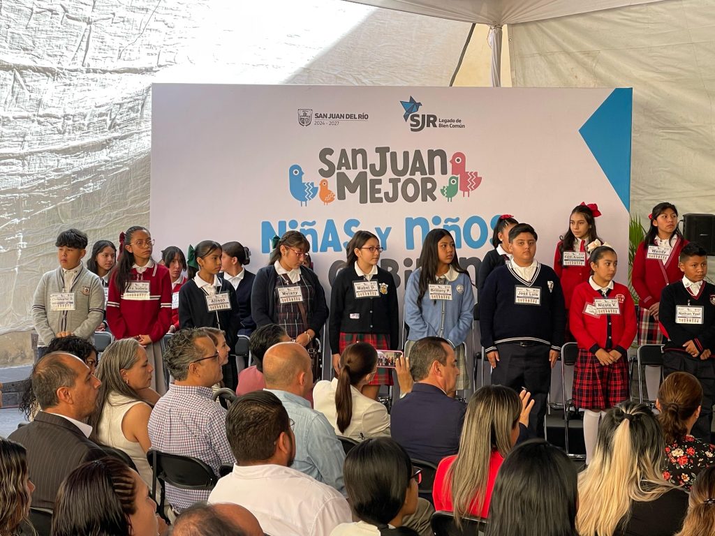 Celebran niñas y niños en el gobierno en San Juan del Río. - AlertaQro