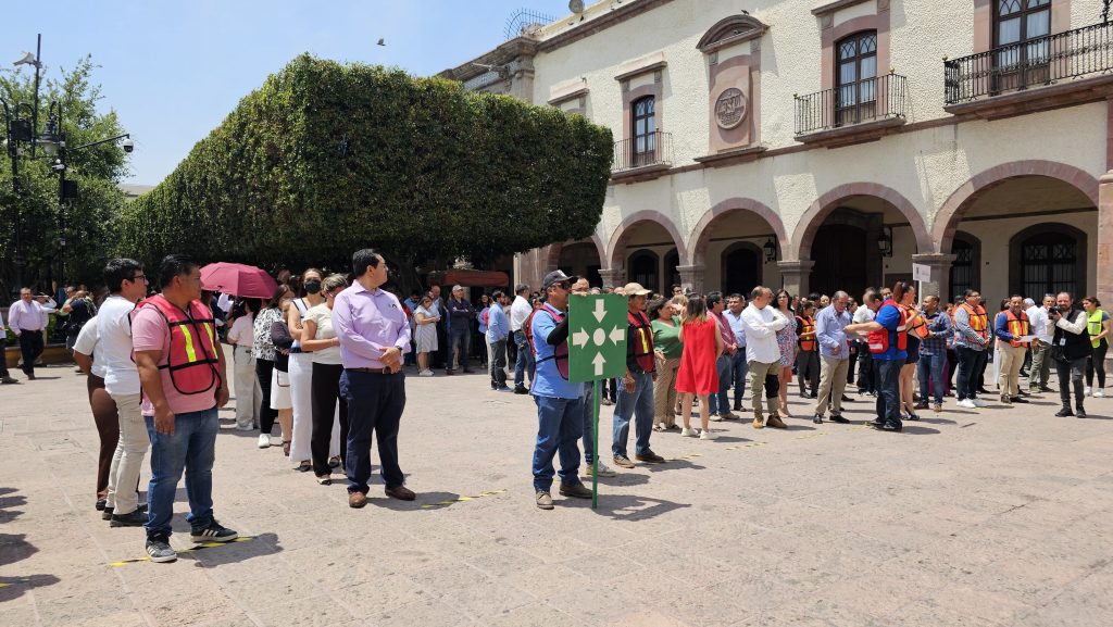 Participan desde Querétaro en el primer Simulacro Nacional de 2025 ...