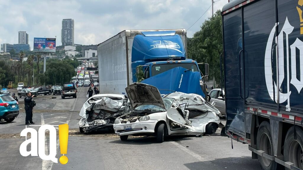 Un muerto y 14 heridos deja fatal carambola en la México-Querétaro ...