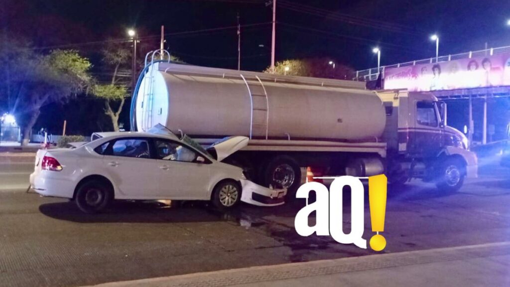 Muere hombre tras chocar su auto contra una pipa en Paseo ...